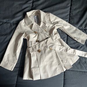 Tahari baby trench coat